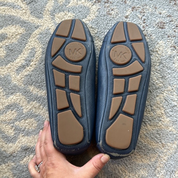 Michael Kors Signature Fulton Moc Ballet Flats Navy 7.5 - Picture 8 of 10
